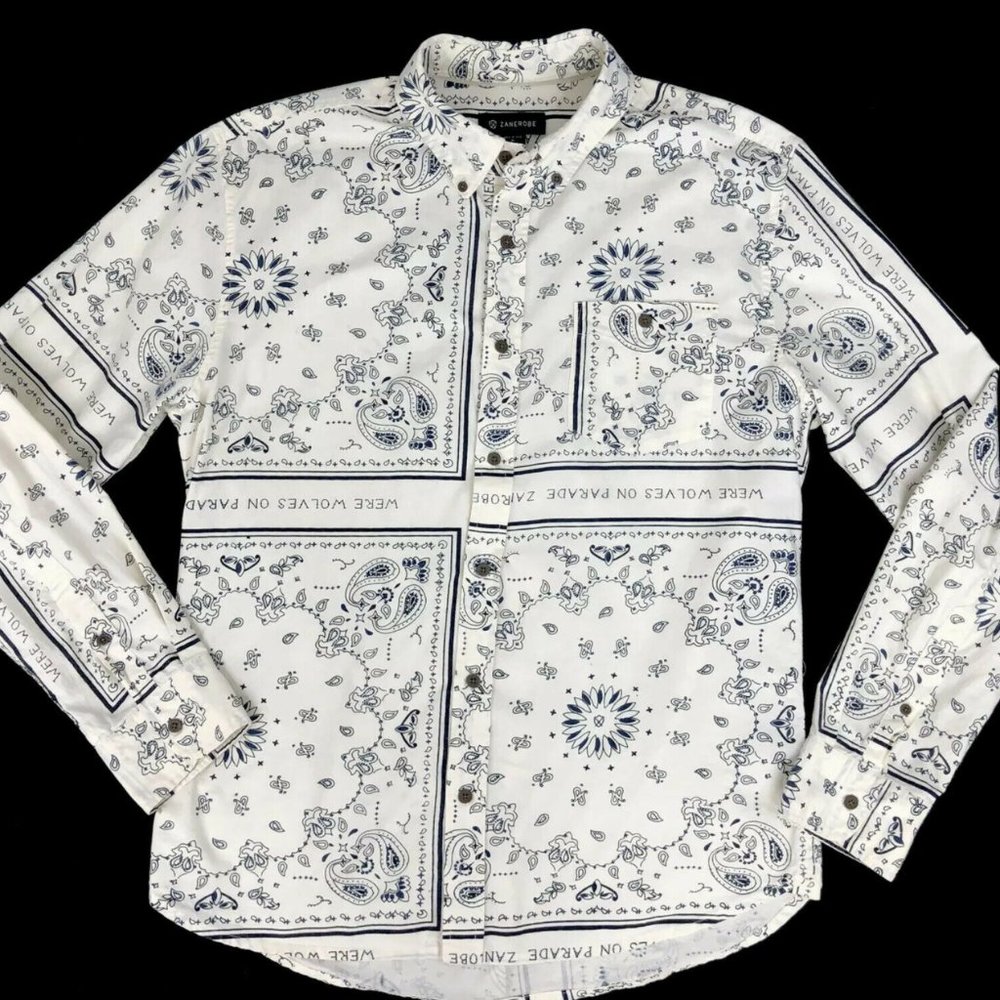 Zanerobe Were Wolves on Parade Print Shirt